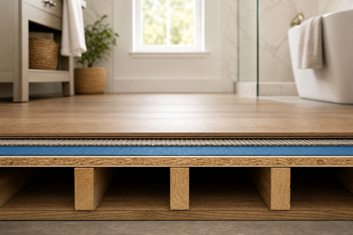 to Choose Bathroom Flooring Options