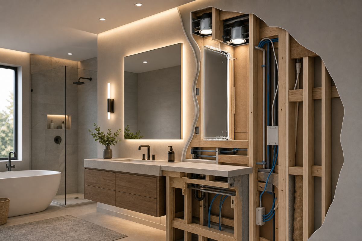 should you light a bathroom - bathroom lighting