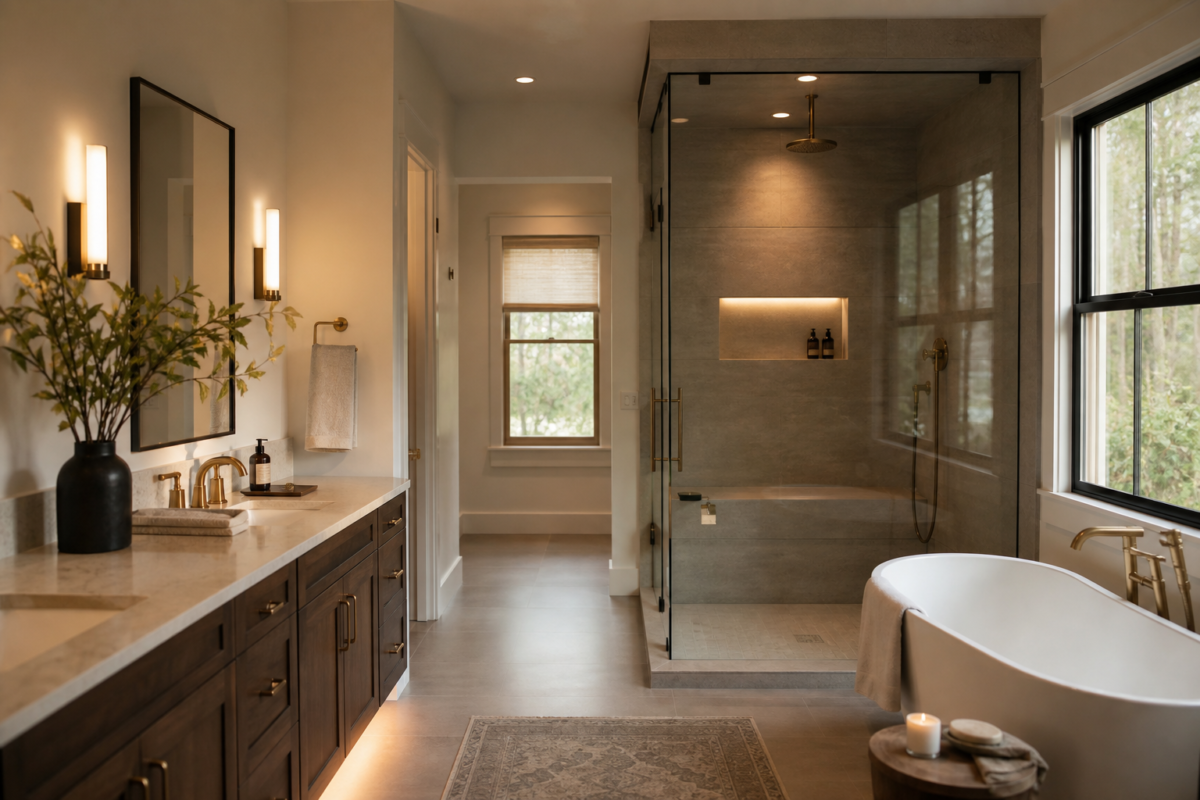 Bathroom Lighting Ideas: Layers, Fixtures, and 2026 Costs