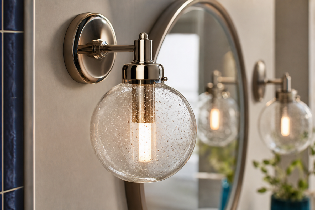Bathroom lighting ideas for small bathrooms and powder rooms