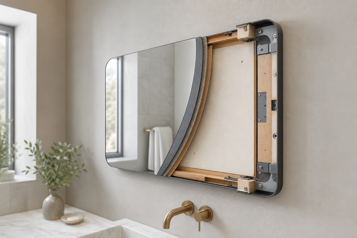 do you choose a bathroom mirror