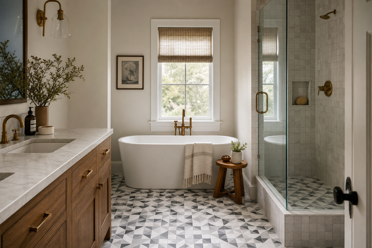 Bathroom Tile Patterns and Layouts: 2026 Guide