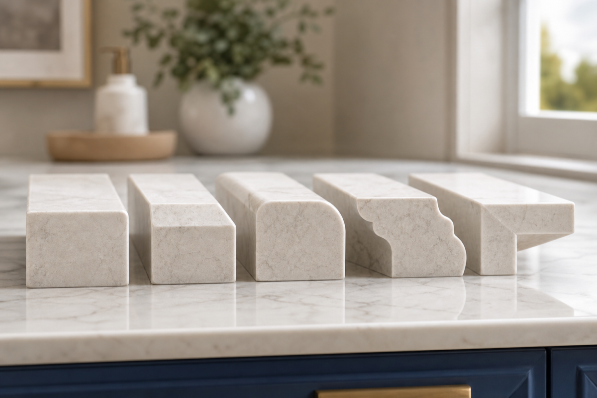 Cultured marble and solid surface: the budget-friendly integrated option - bathroom vanity countertops