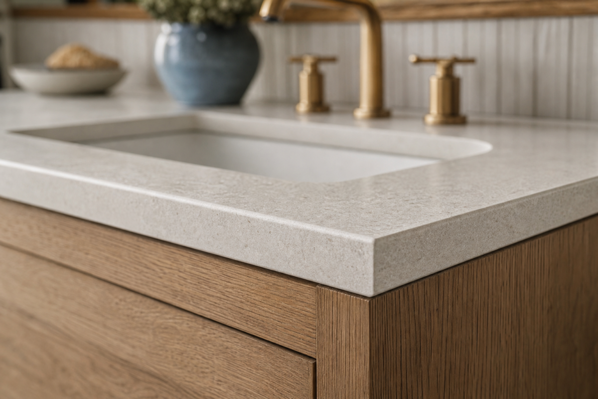 Countertop and sink options - bathroom vanity