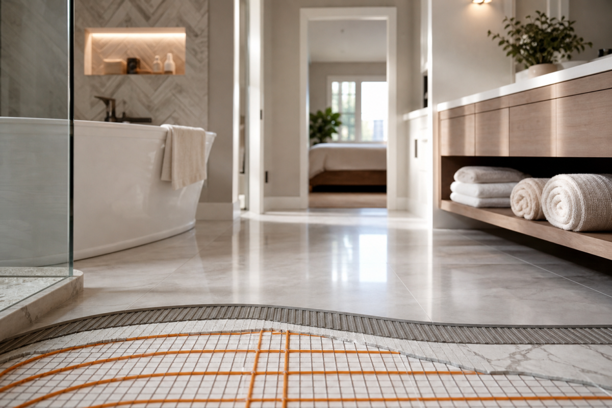 Heated Bathroom Floor Cost: 2026 Prices and Guide