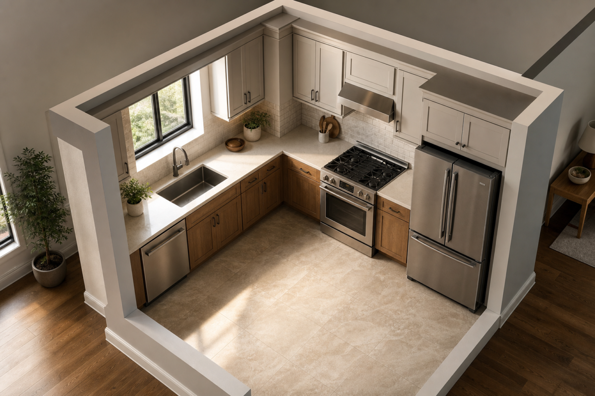 Start where the frustration is - kitchen cabinet organization