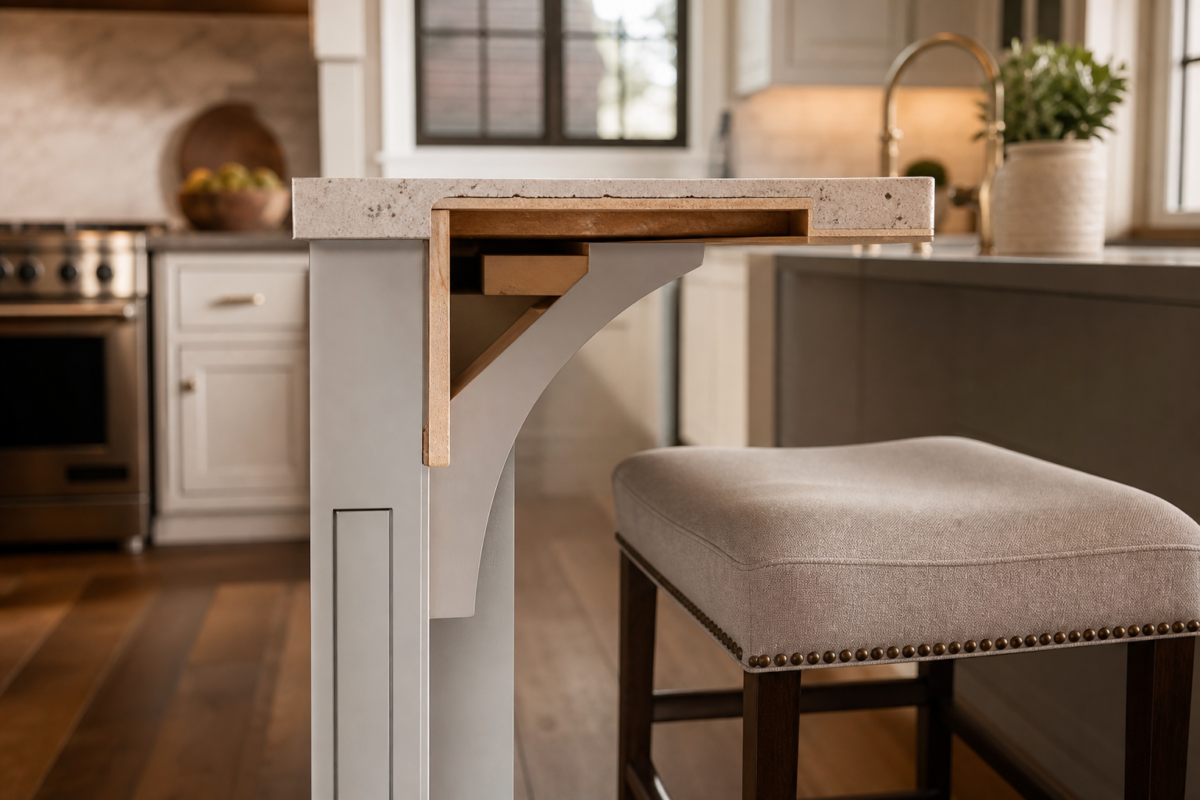 much clearance does an island need - kitchen island cost