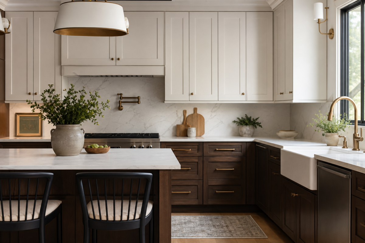 Two-Tone Kitchen Cabinets: 2026 Ideas, Combos, and Costs