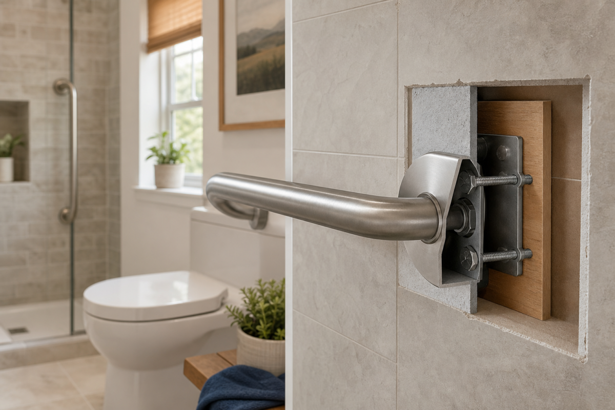 bathroom grab bars do and who needs them