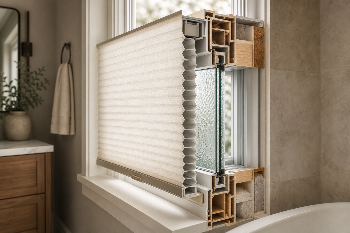 makes a good bathroom window privacy solution