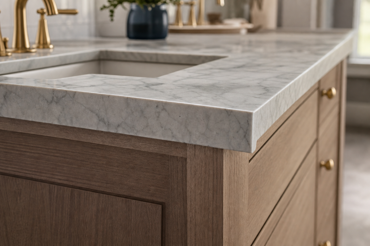 Countertop options for double vanities - double vanity guide