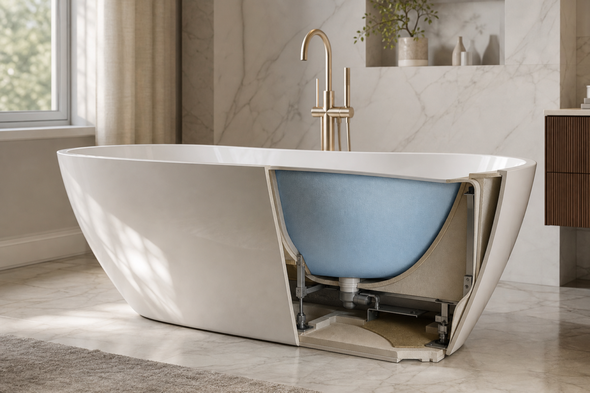 much does a freestanding tub cost