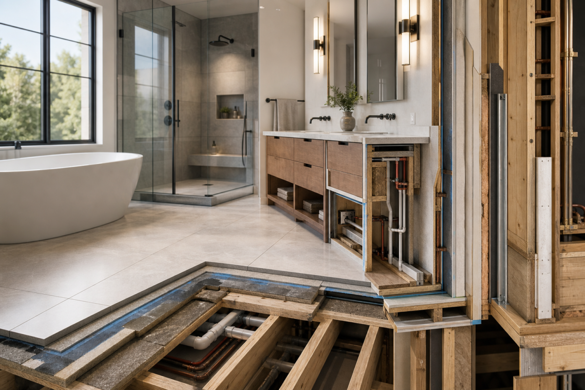 much does a master bathroom remodel cost
