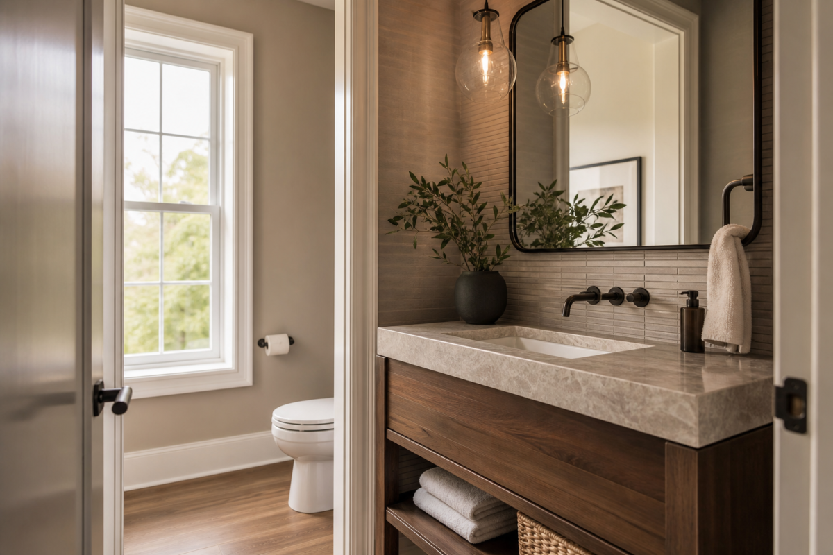 Powder Room Ideas and Cost: 2026 Half-Bath Design Guide