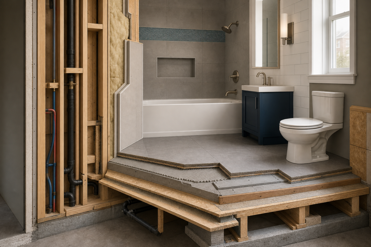 much does a small bathroom remodel cost