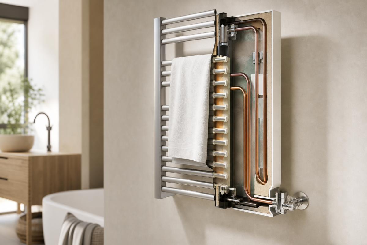 a towel warmer does and why people love them