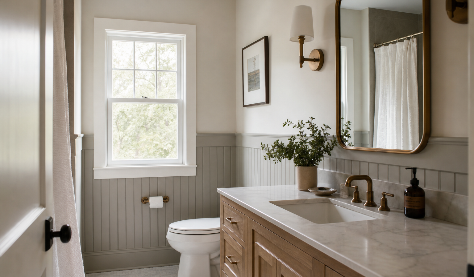 Bathroom Wainscoting Ideas and Cost: Styles, Heights, and Materials (2026)