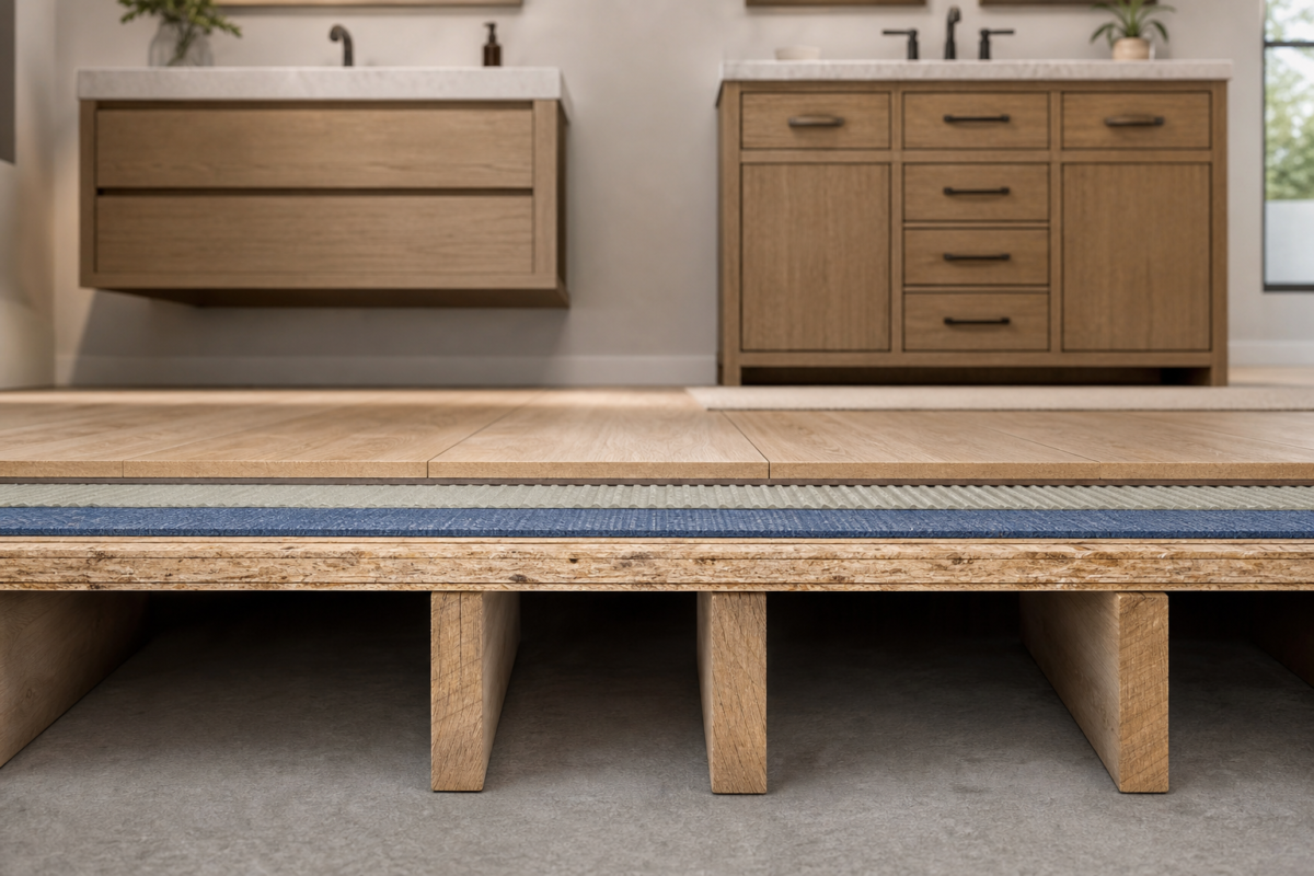 Wall-hung vs floor vanity: cost compared in 2026